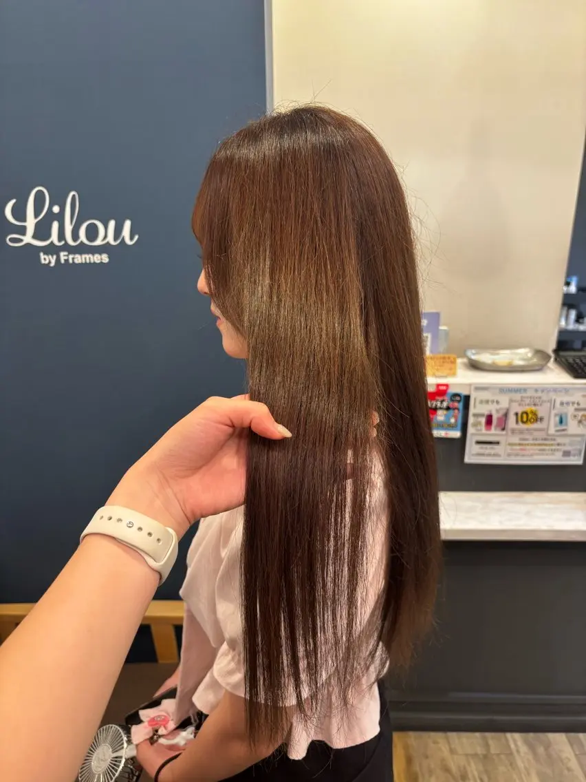 カラー ヘアカラー トリートメント Hozumi Akari🎀のヘアスタイル