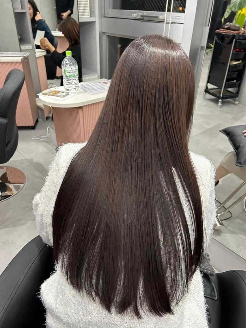 カラー 透明感カラー TheEct canow💠まなみのヘアスタイル