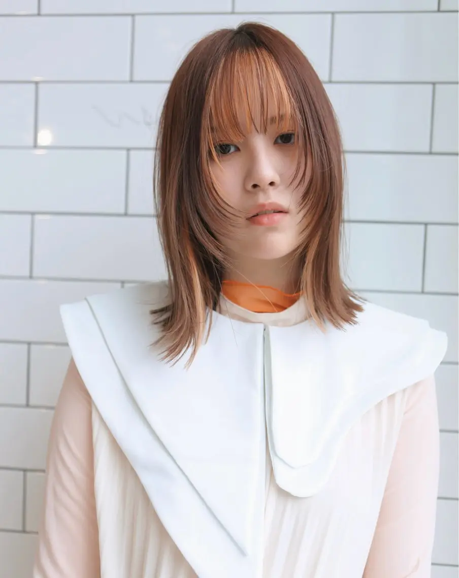 ミディアム SLASHスラッシュ 兵頭　裕のヘアスタイル