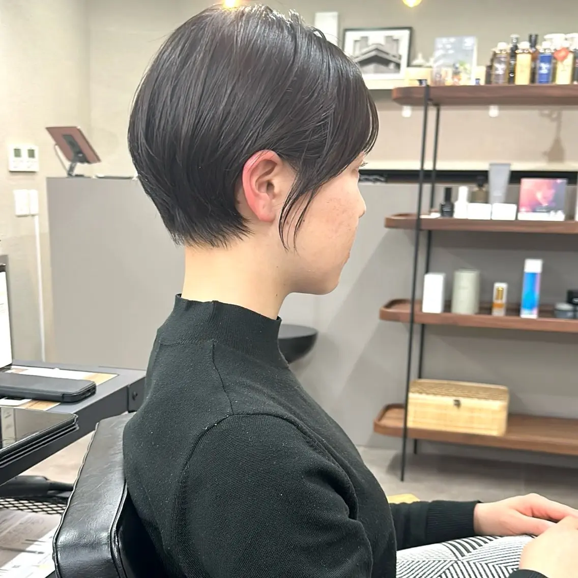 ショート カット 秦 海来のヘアスタイル