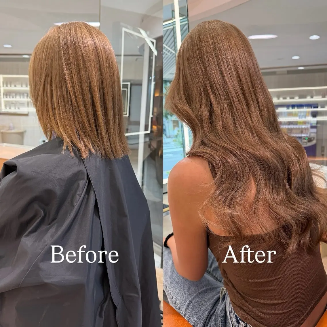 ロング カラー シールエクステ ハイトーンカラー エクステ ヘアカラー エクステ シールエクステ特化 ハイトーン、NANAのヘアスタイル
