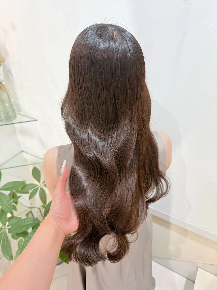 ロング ヘアカラー トリートメント ♡艶髪/顔周り♡ Konomiのヘアスタイル