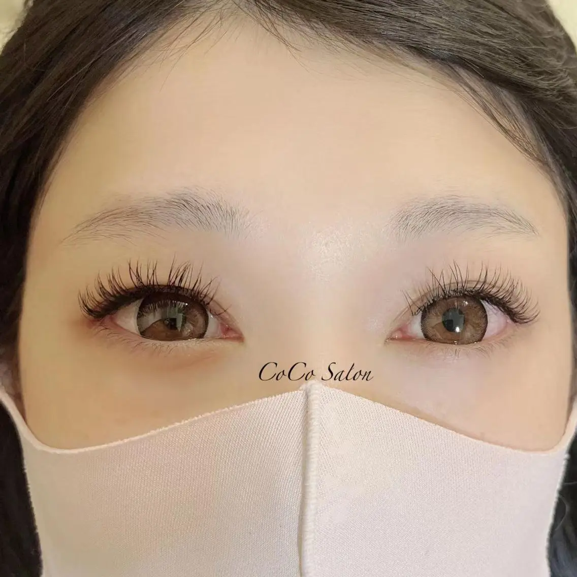 マツエク・マツパ セーブル 下まつげエクステ CoCo Salon ネイル/睫毛/脱毛のネイルデザイン