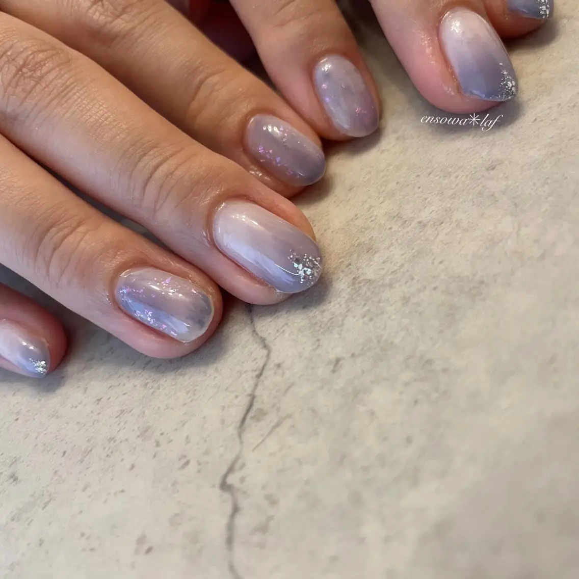 ネイル アートネイル ジェルネイル メンズネイル ニュアンスネイル シンプルネイル ensowa✱laf NAILのネイルデザイン
