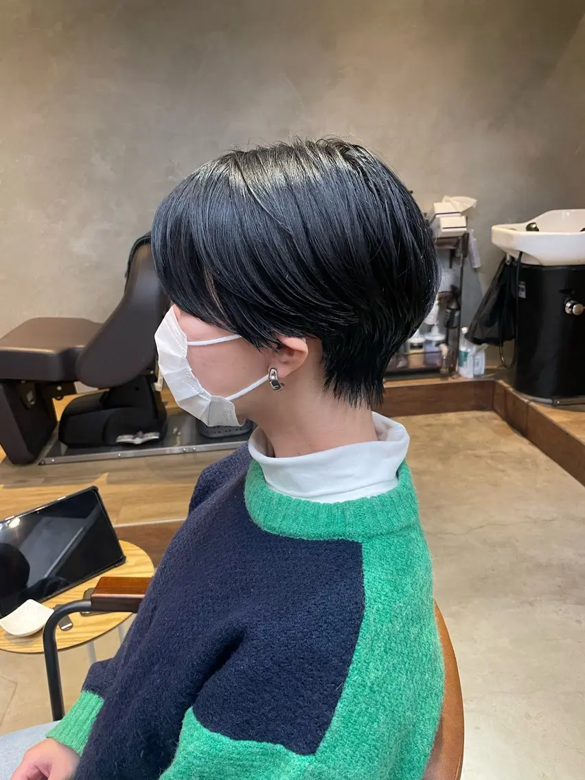 ショート カット 【ショートカット 美髪矯正】今井隆太のヘアスタイル