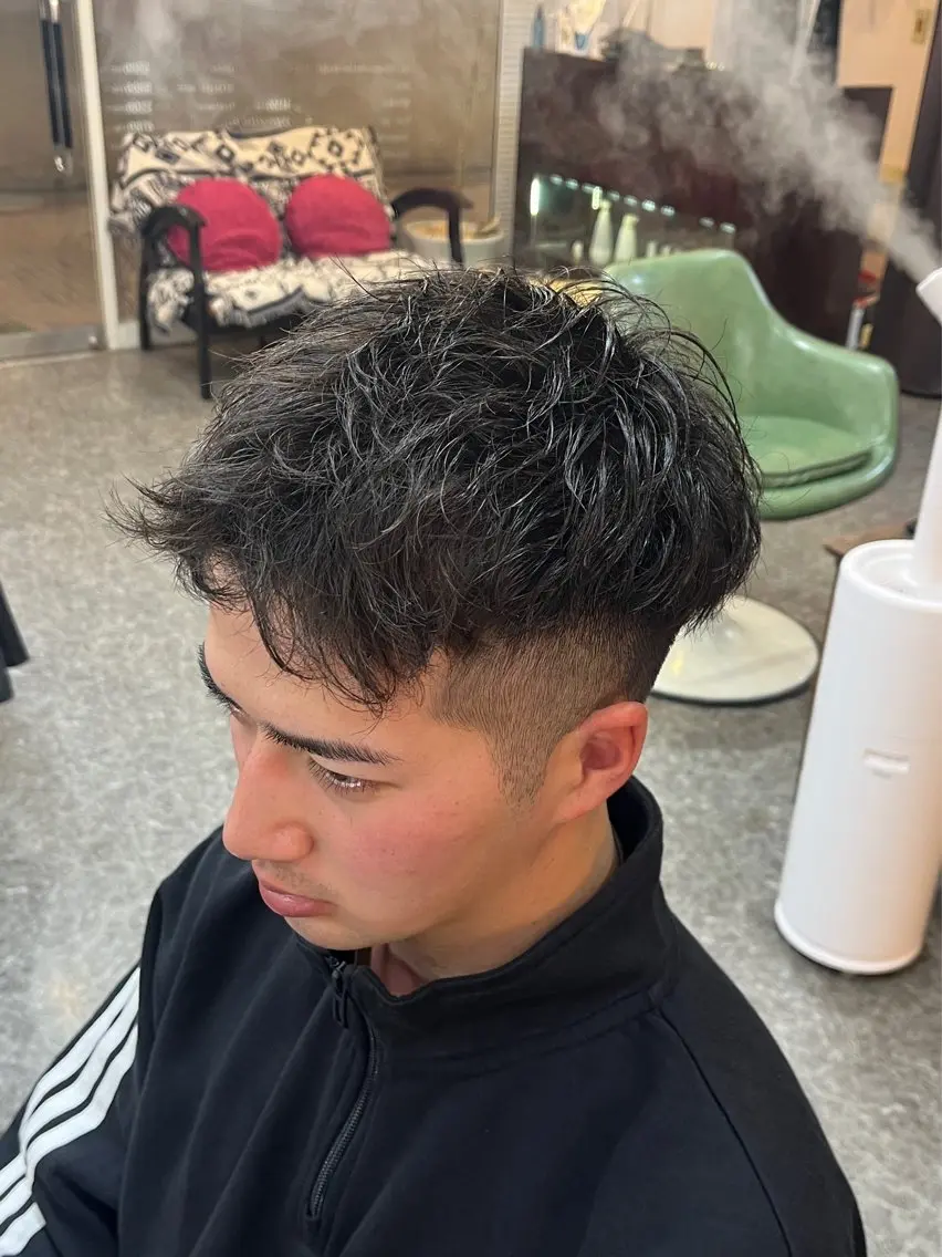 ショート パーマ 🌈予約の98%パ ーマ⭕️🌈福本のヘアスタイル