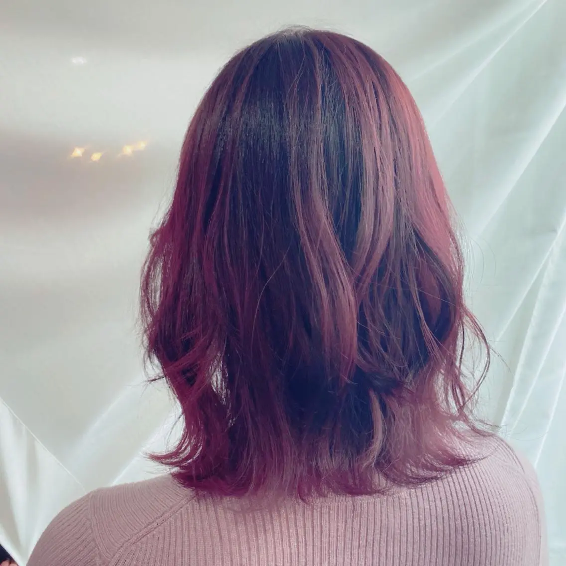 ミディアム カラー 髪質改善💓艶髪💓 暖色💗加藤あゆみのヘアスタイル