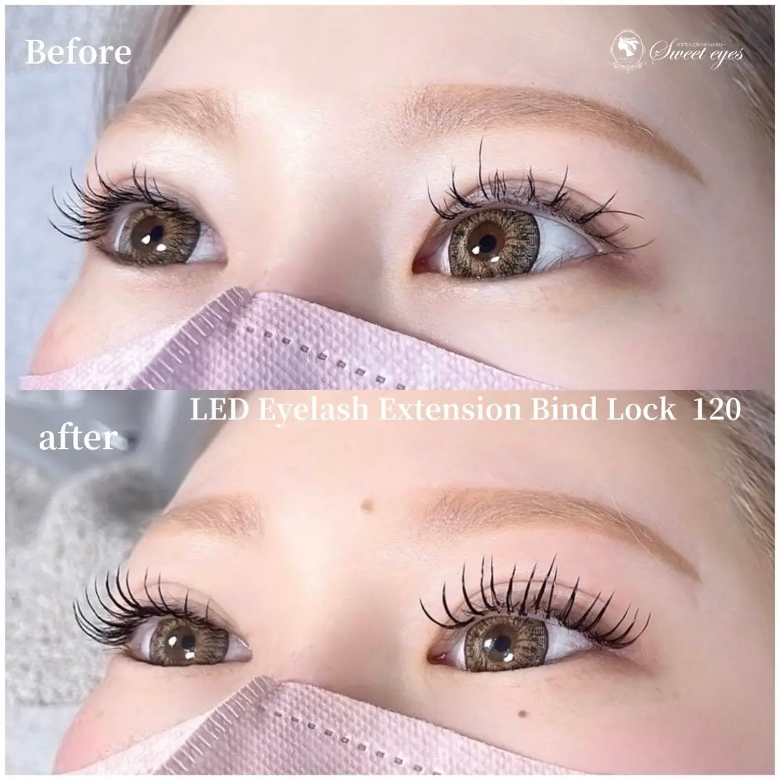マツエク・マツパ バインドロック マツエク Sweeteyes 金山店のマツエク・マツパデザイン