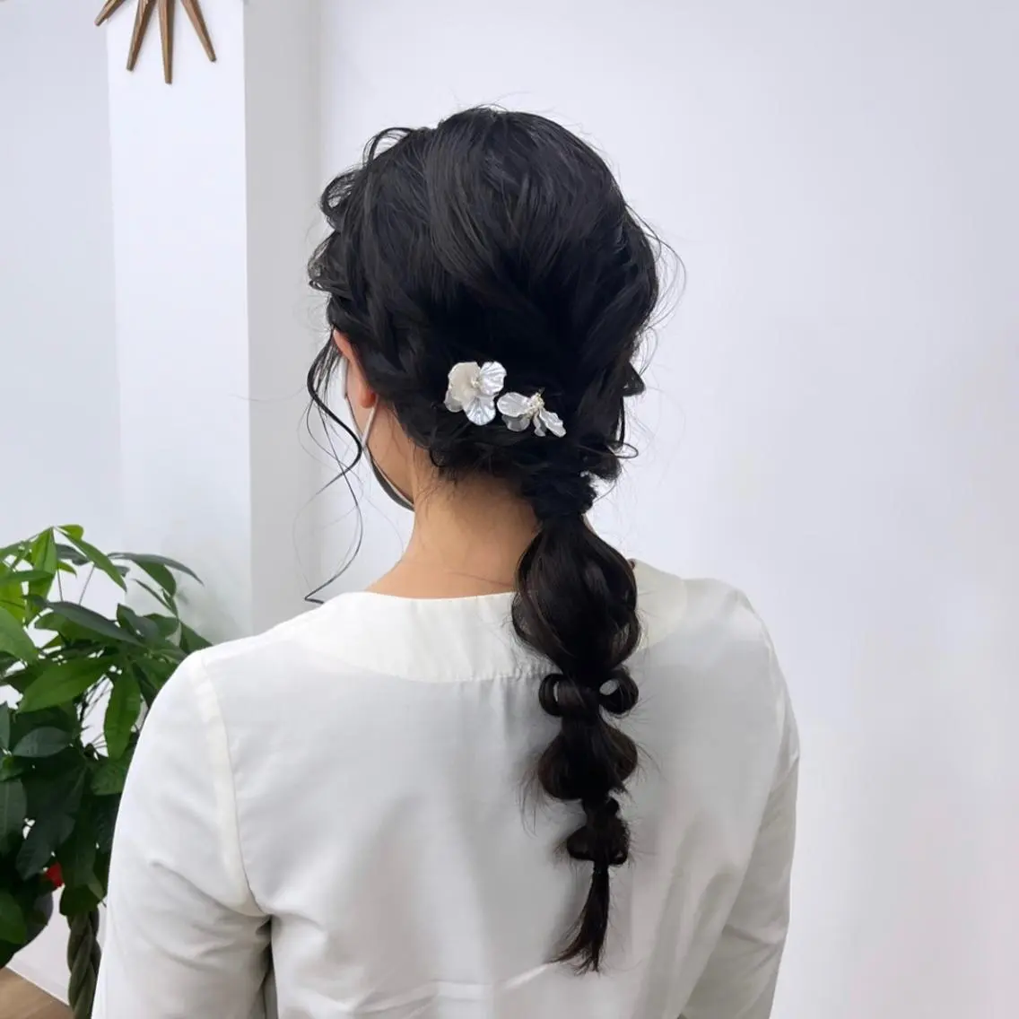 セミロング カラー ヘアアレンジ 成人式 結婚式・ブライダル 入学式 卒業式のヘアスタイル 似合わせカット HIROKO / 透明感暖色カラー🎀のヘアスタイル