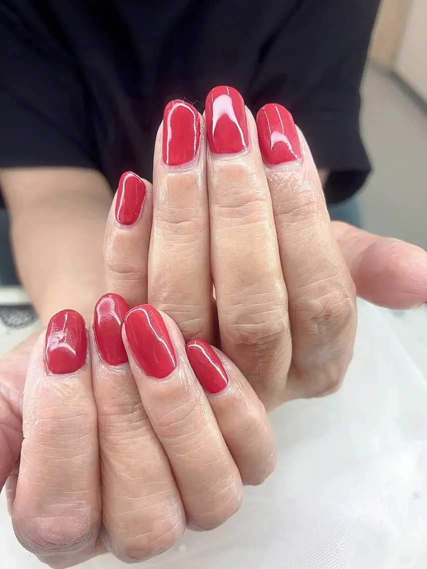 ハンドワンカラーネイル!オフ込み!の写真