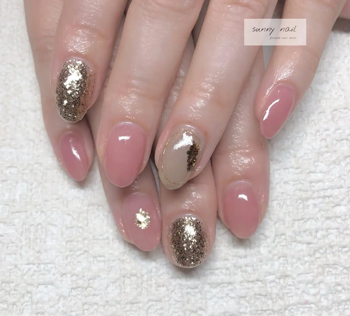 ネイル ミラーネイル sunny nailのネイルデザイン