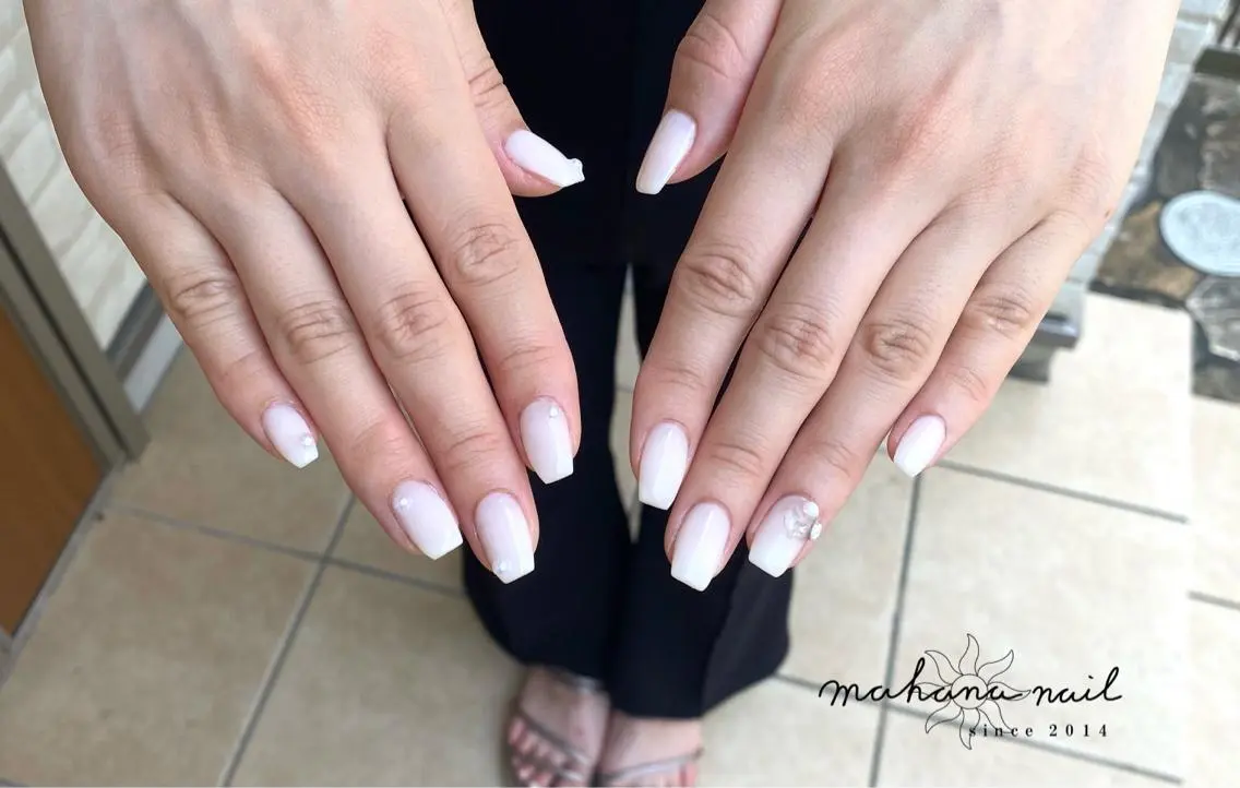 ネイル ワンカラーネイル mahana nailのネイルデザイン