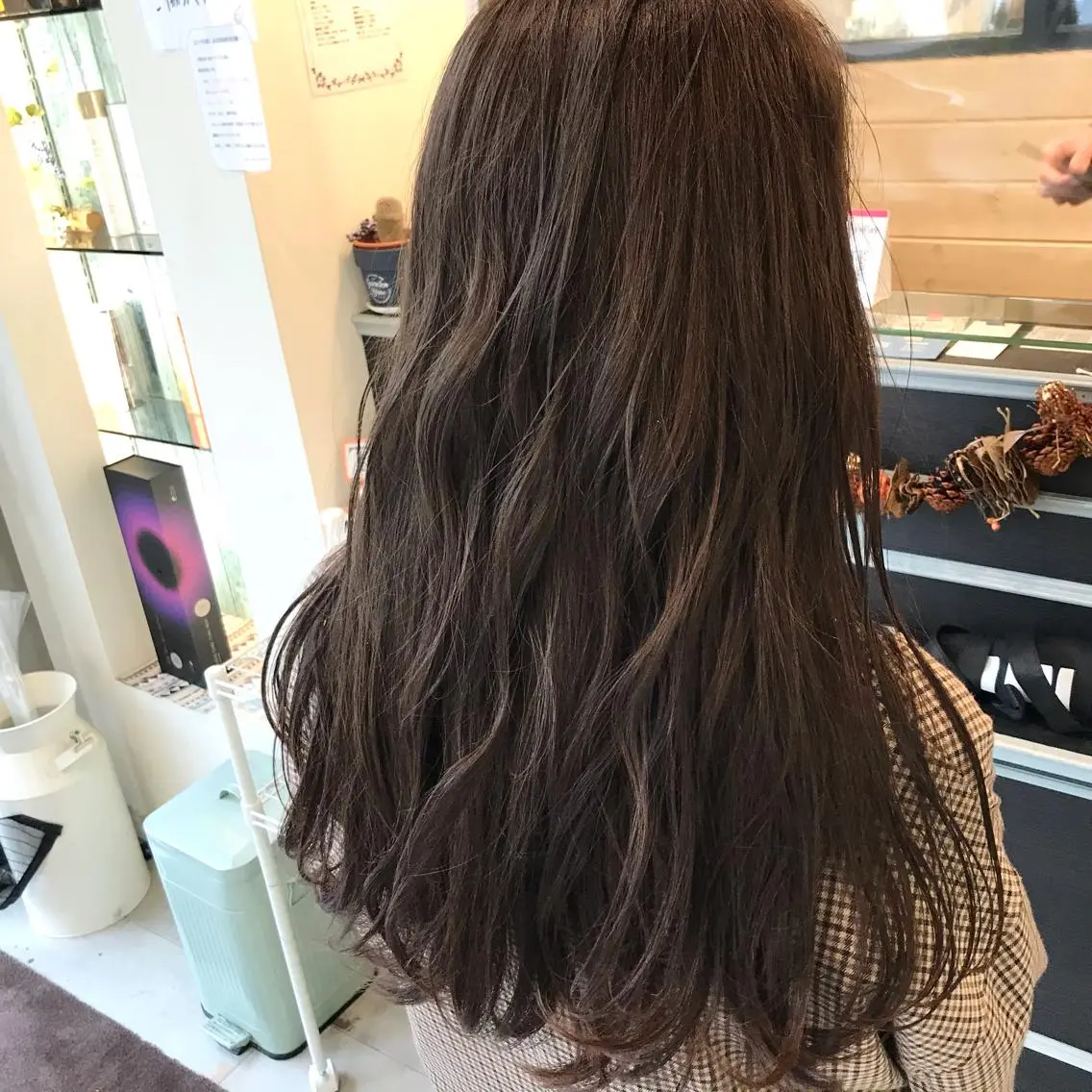 ロング カラー スナコザワ レナのヘアスタイル