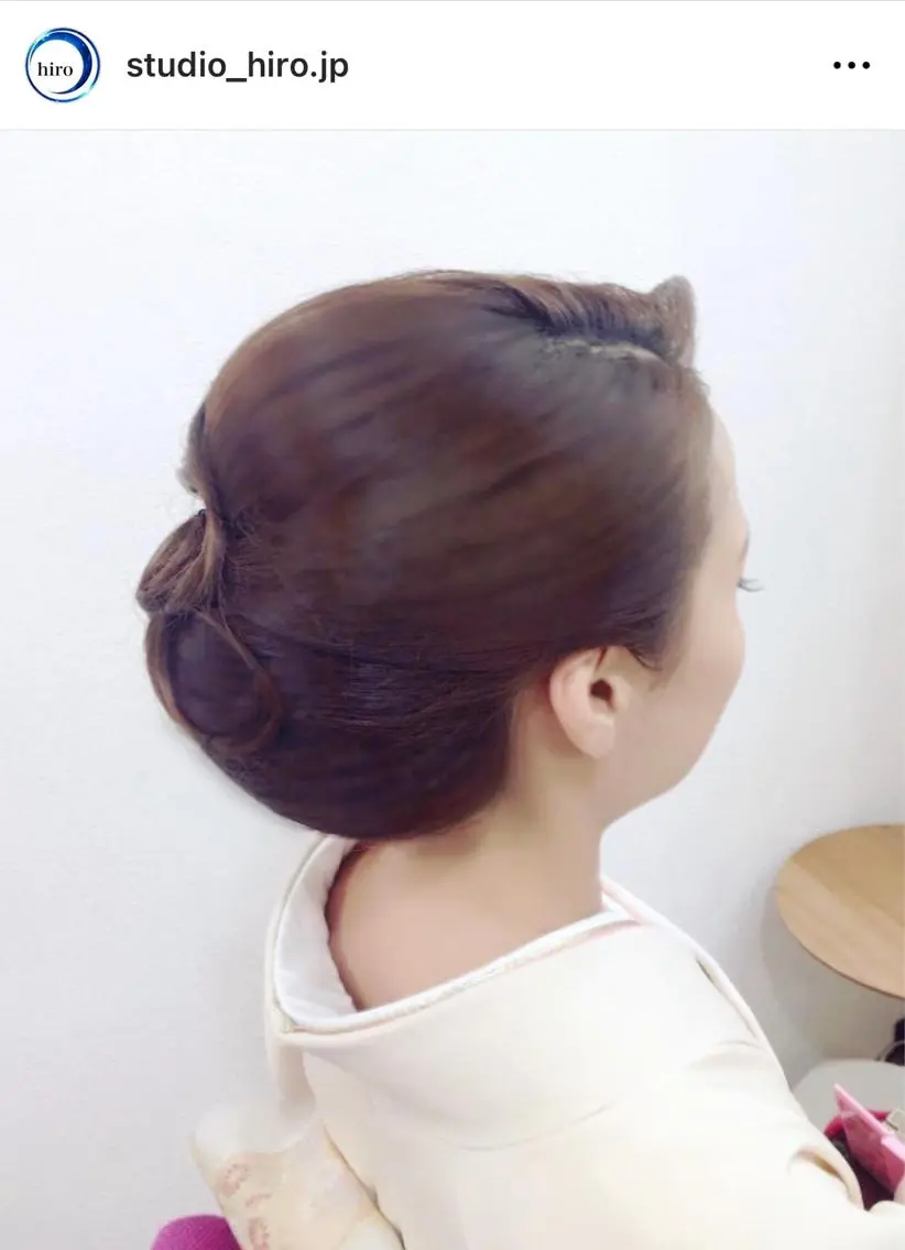 🍵【am8:00~9:00迄】和装ヘアセット¥4000の写真
