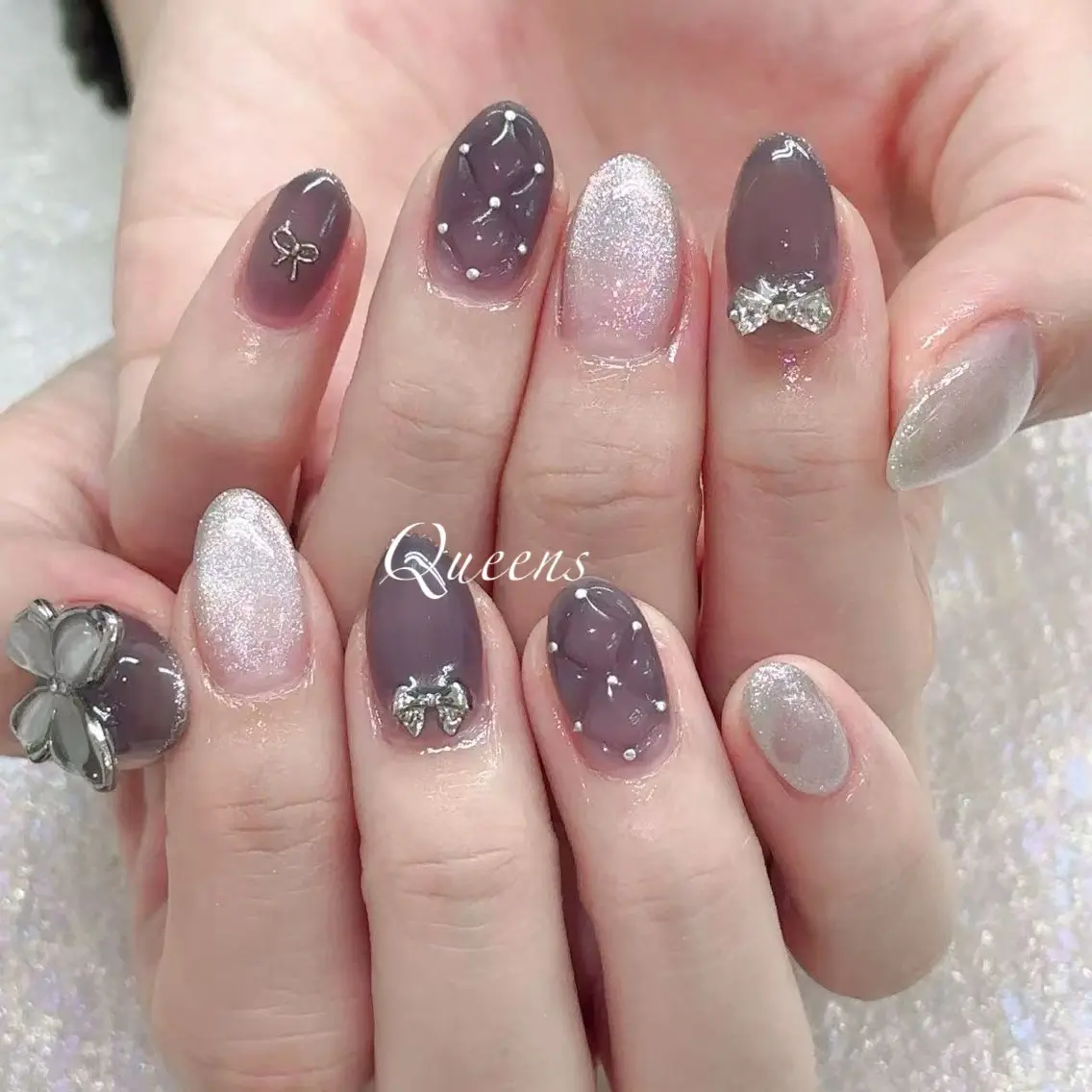ネイル ハンドネイル Queens マオのネイルデザイン