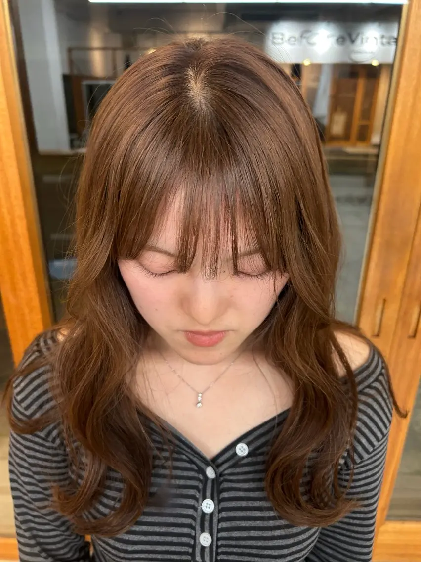 ロング カラー ヘアカラー mirai __YENIのヘアスタイル