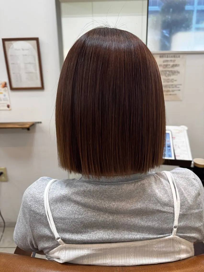ショート カット トリートメント 池田 菜摘のヘアスタイル