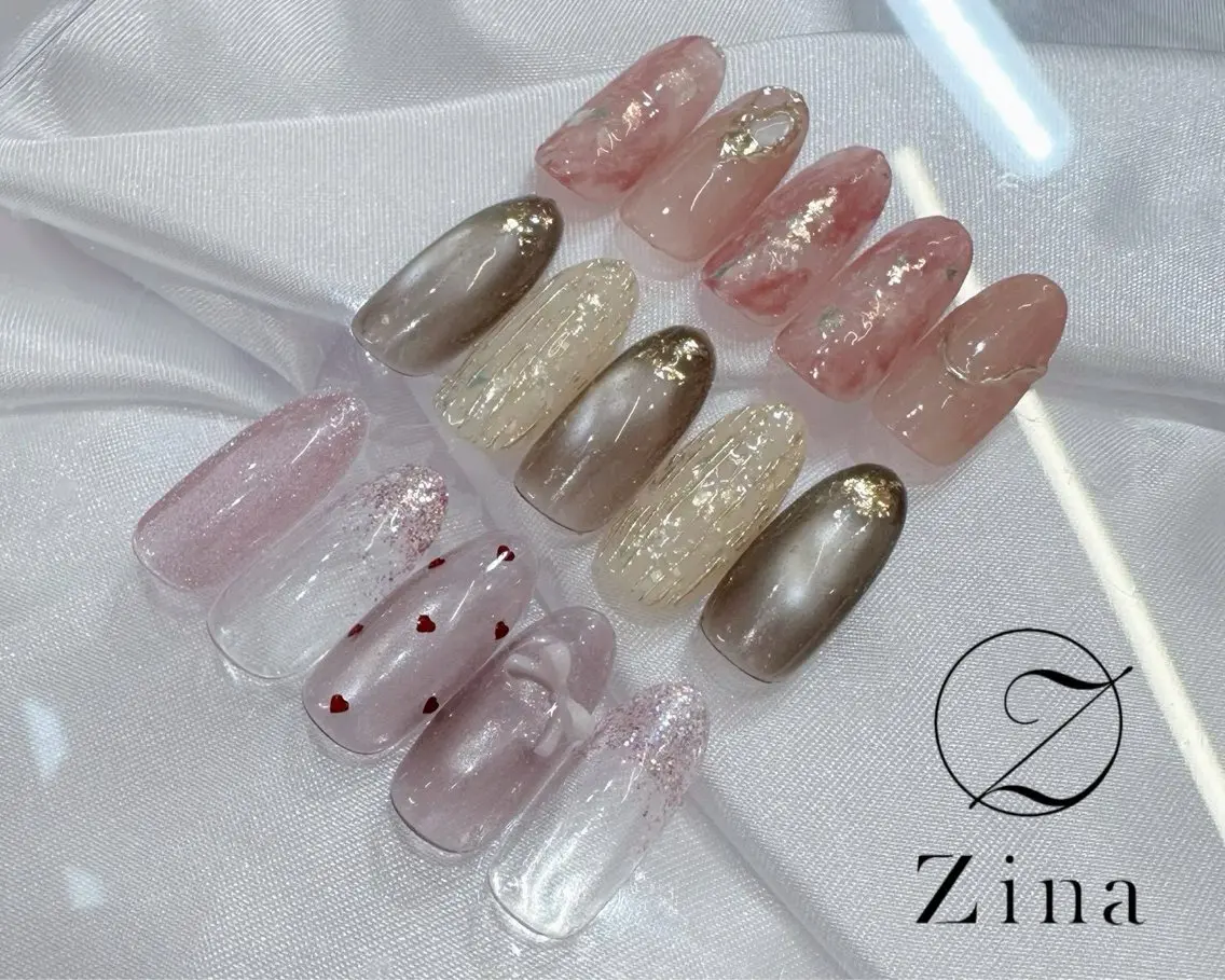 ネイル ハンドネイル 自爪育成/zina/ KIMIのネイルデザイン