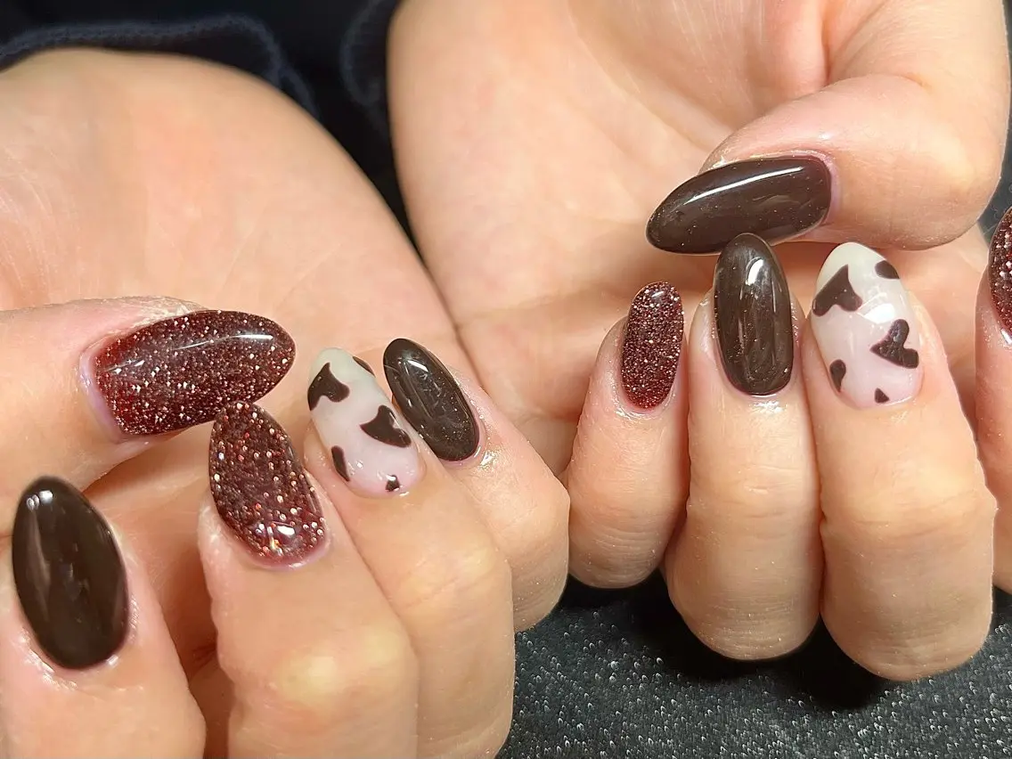 ネイル バレンタイン Chika .のネイルデザイン