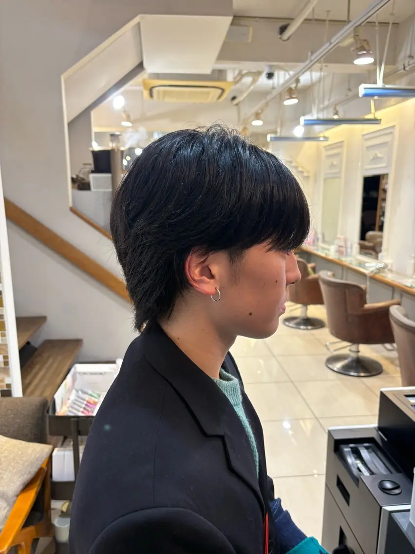 メンズ カット 韓国ヘアー🇰🇷 MIWAのヘアスタイル