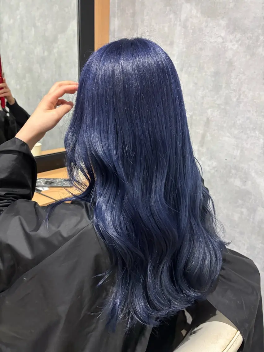 ロング カット ヘアカラー トリートメント 🌐NATSUMI 🌐【寒色カラー】のヘアスタイル