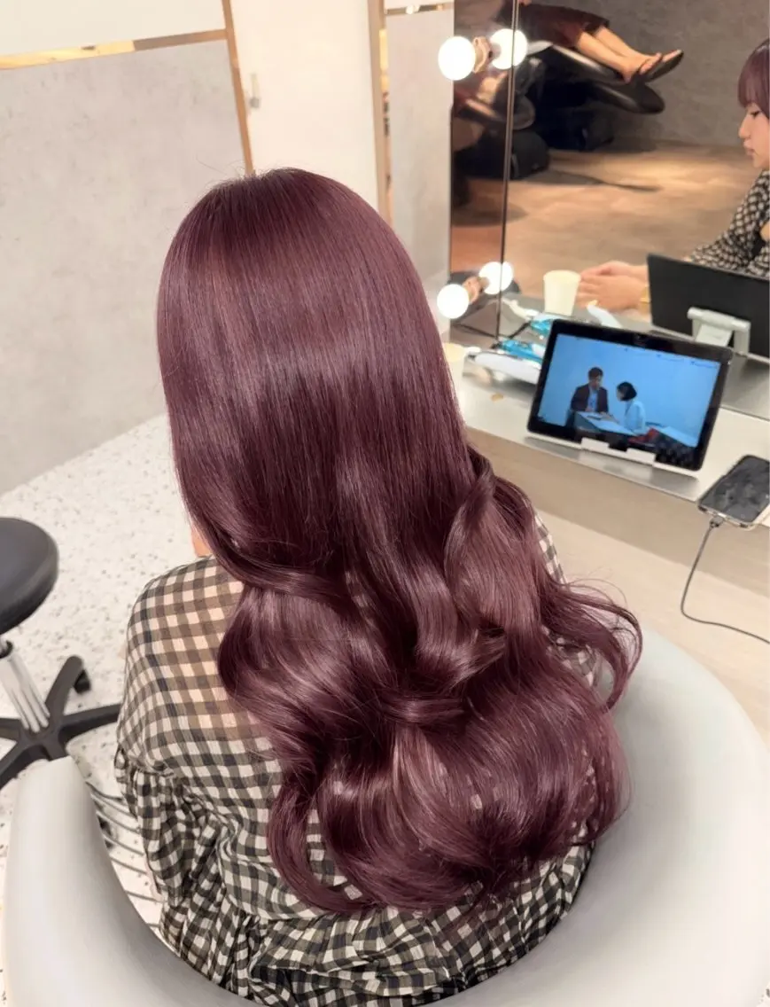 ロング カラー ヘアカラー トリートメント エクステ Mana/透明感 トレンドhair🎀のヘアスタイル