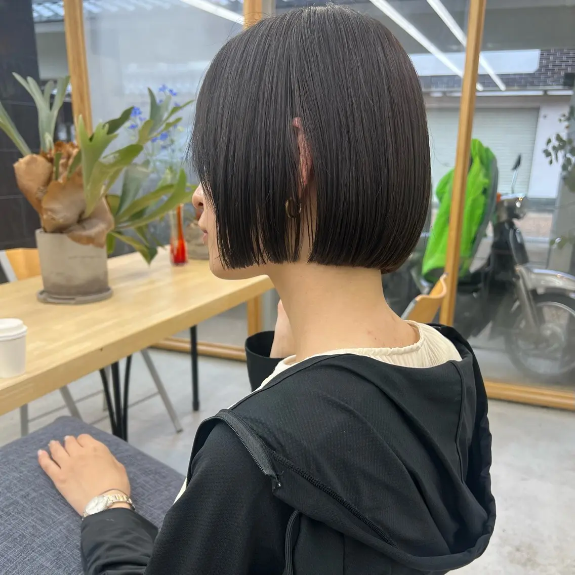 カエデ🐬 カットカラーモデルのヘアスタイル
