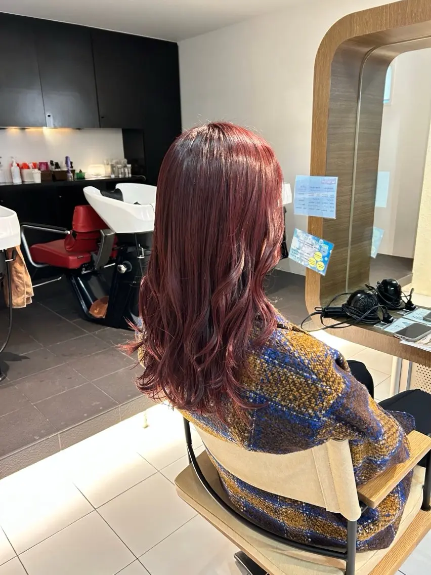ミディアム カラー カット ヘアカラー アニメオタク美容師/ miharuのヘアスタイル
