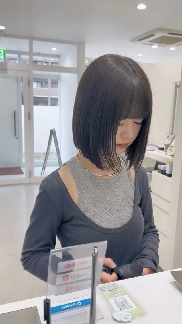 【美容学生限定】" nuance cut "の写真