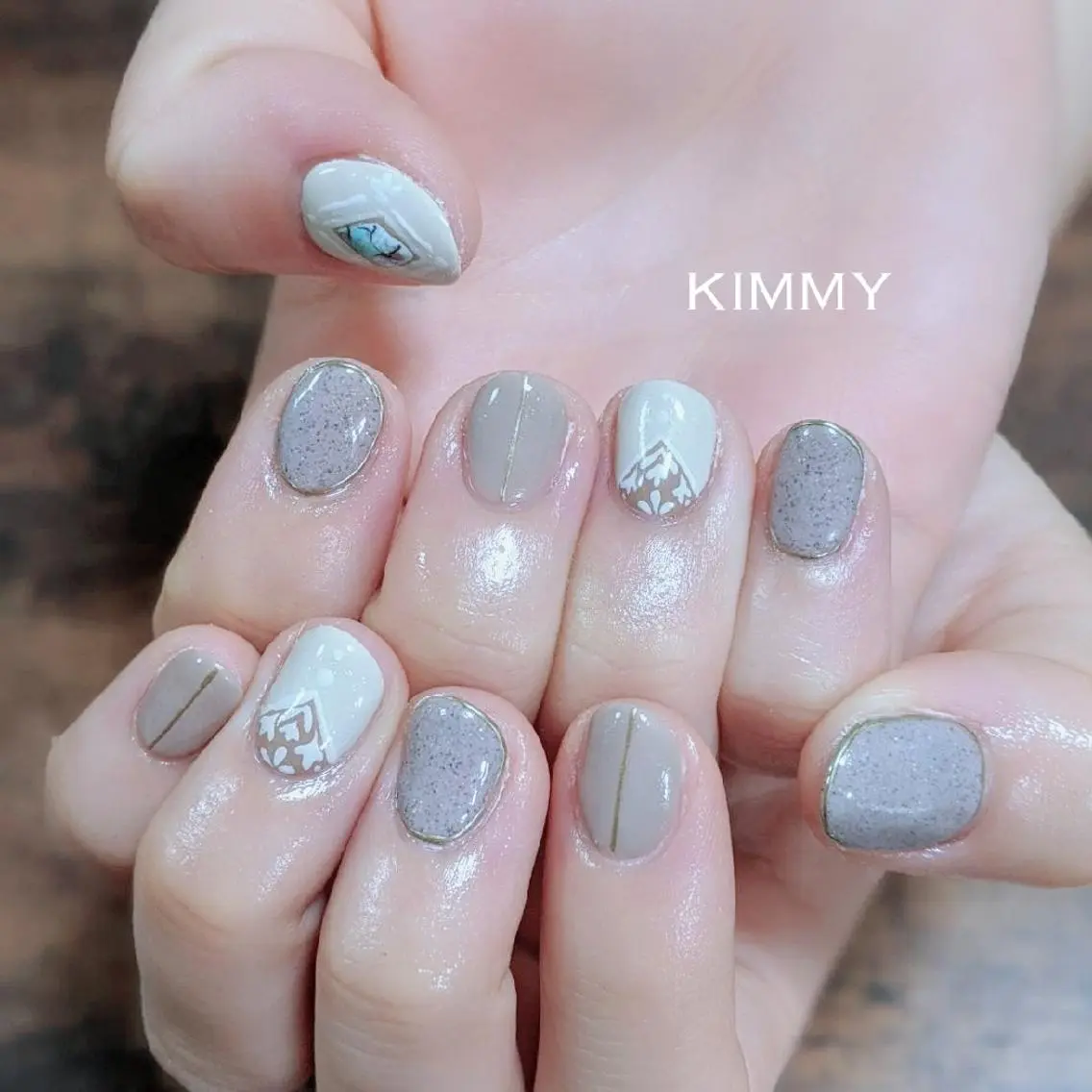 ネイル ハンドネイル kimmy nailsのネイルデザイン