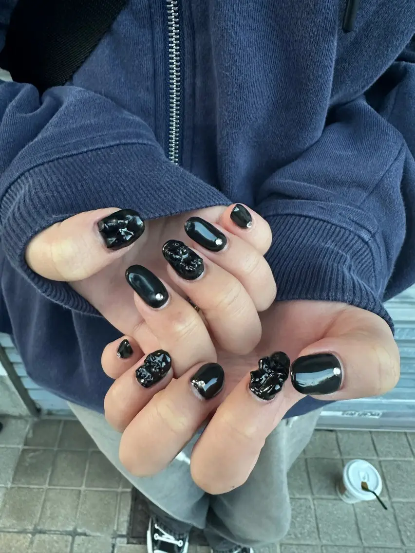 【今だけ限定価格❕✨️】爪に優しいパラジェルワンカラーネイル💅🏼💟(オフなし、長さだし不可、パーツ別)の写真