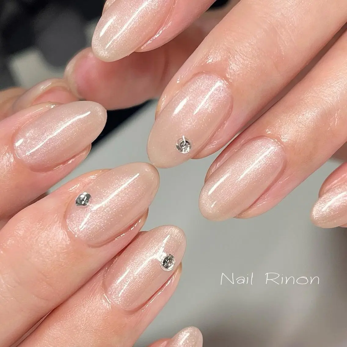 ネイル オフィスネイル ハンドネイル Nail Rinonのネイルデザイン