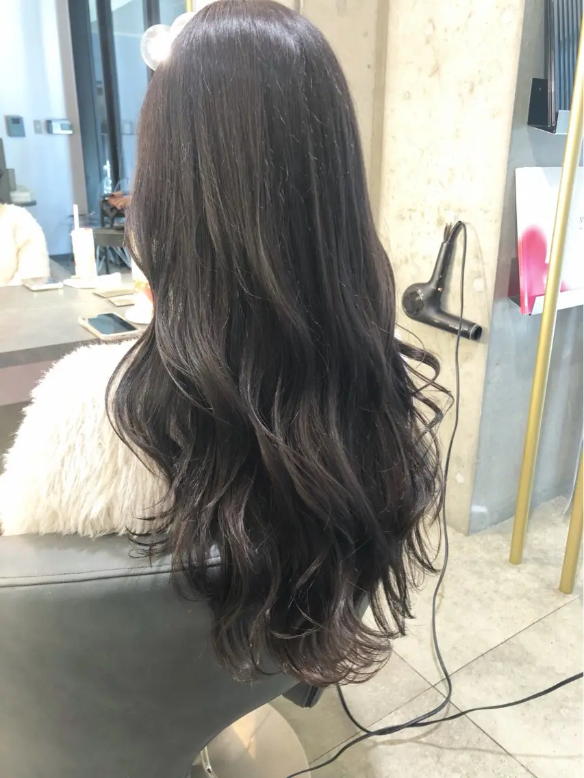 ロング ヘアカラー トリートメント Noe心斎橋 堀田 朋宏のヘアスタイル