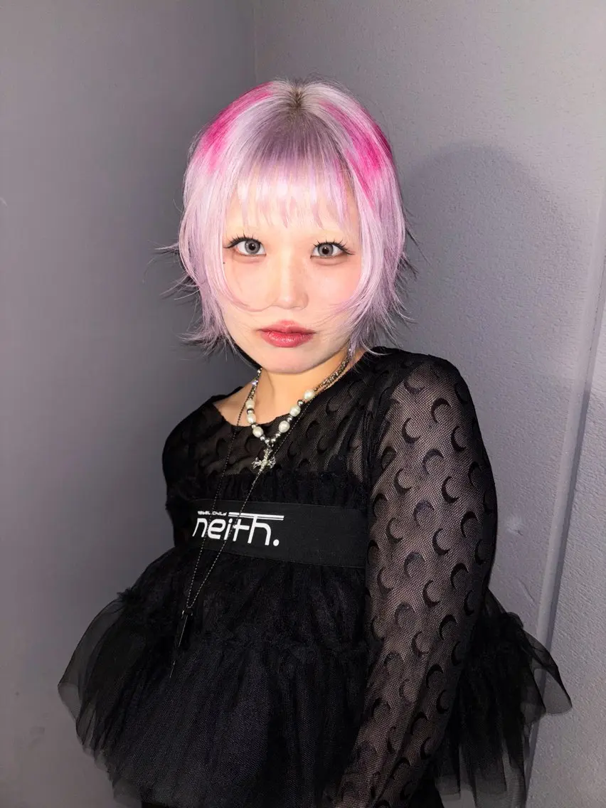 ショート カラー ヘアカラー デザインカラー /rioのヘアスタイル