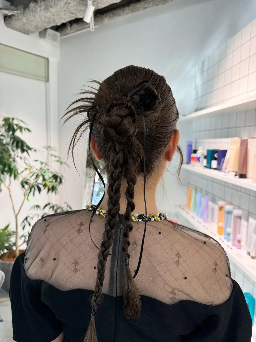 ロング ヘアアレンジ ご予約は2月まで！ maho‪🐈🎀のヘアスタイル