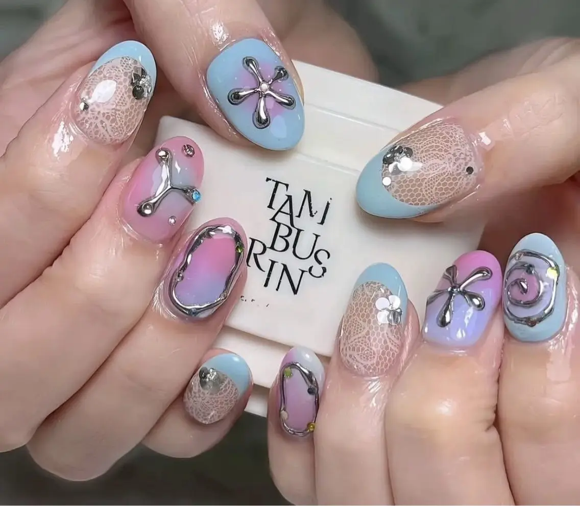 ネイル チークネイル 桜ネイル 長さ出し フットネイル ジェルネイル ハンドネイル Maika's nailのネイルデザイン