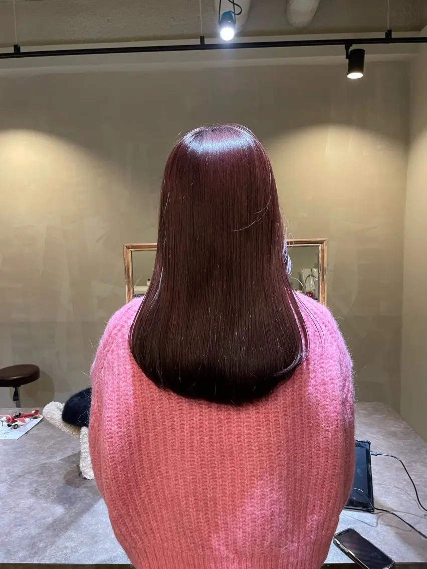 セミロング Heath 姪浜 ⌇フタバのヘアスタイル