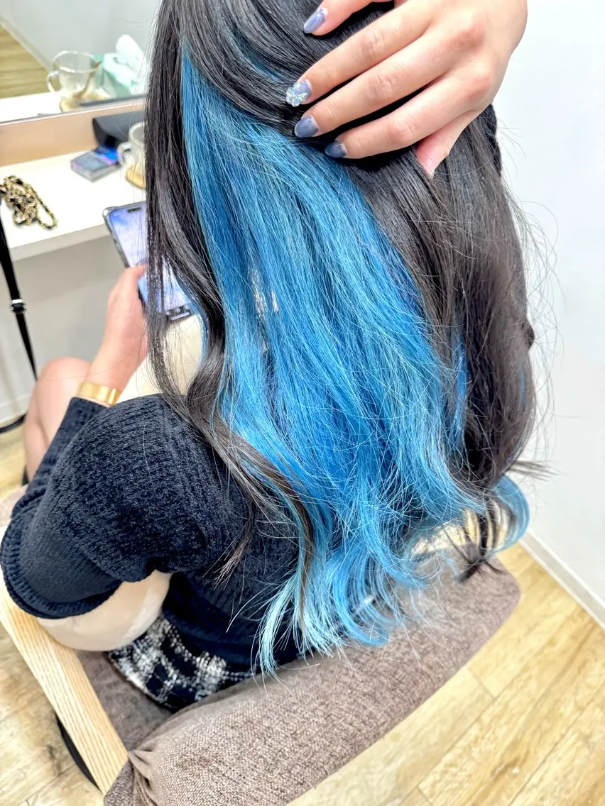 💁♀️minimo特別割ꫛꫀꪝ✧‧˚ カット、Wカラー or 3Dハイライト、トリートメント、(ケアブリーチ込み)の写真