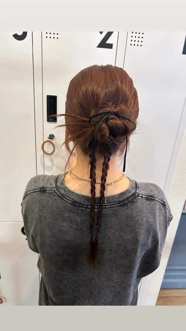ヘアアレンジ ヘアセット mai /attraのヘアスタイル