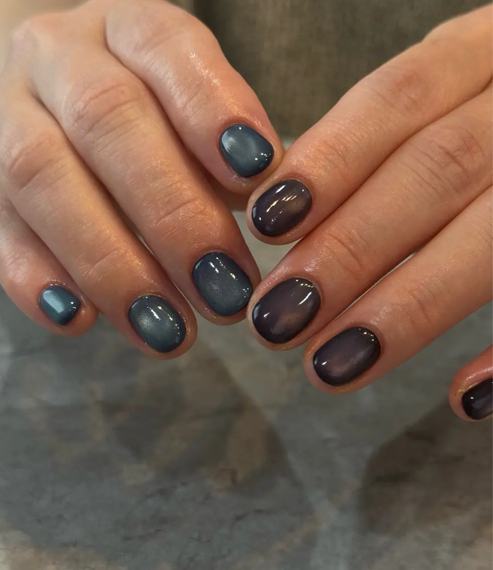 ネイル マグネットネイル ハンドネイル Blé nailのネイルデザイン