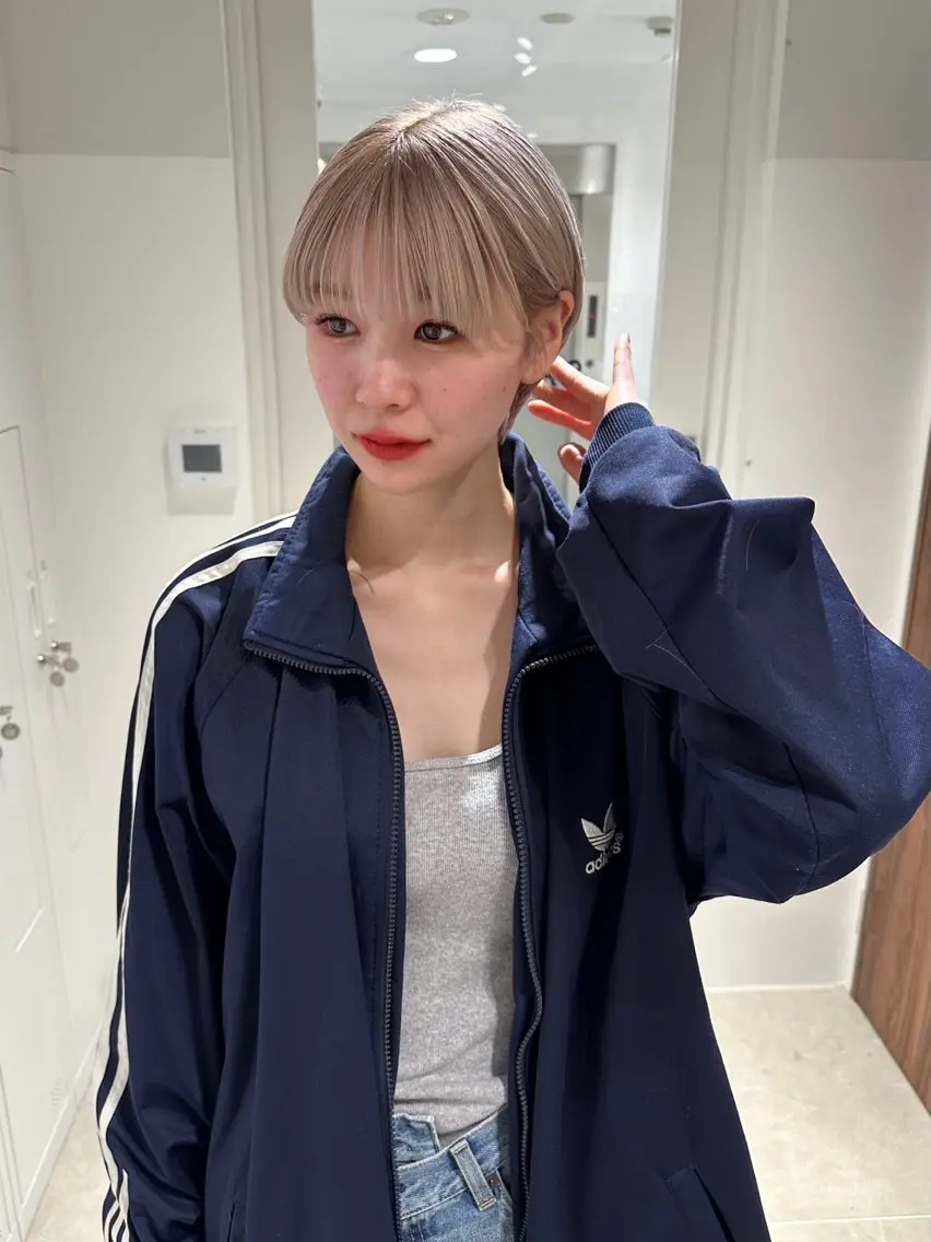 ショート カラー カット ヘアカラー トリートメント mai / linoah˚✧のヘアスタイル