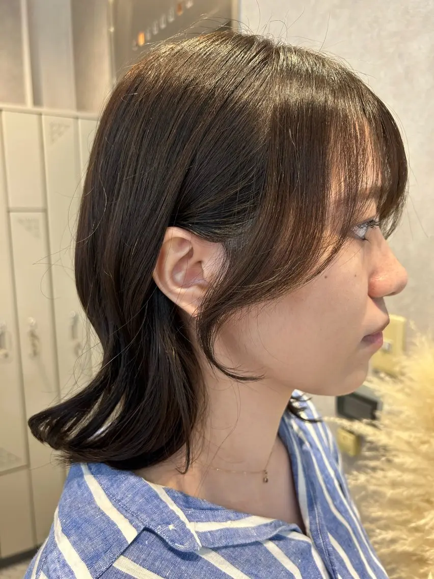ミディアム カラー mizuki roan多々良店のヘアスタイル