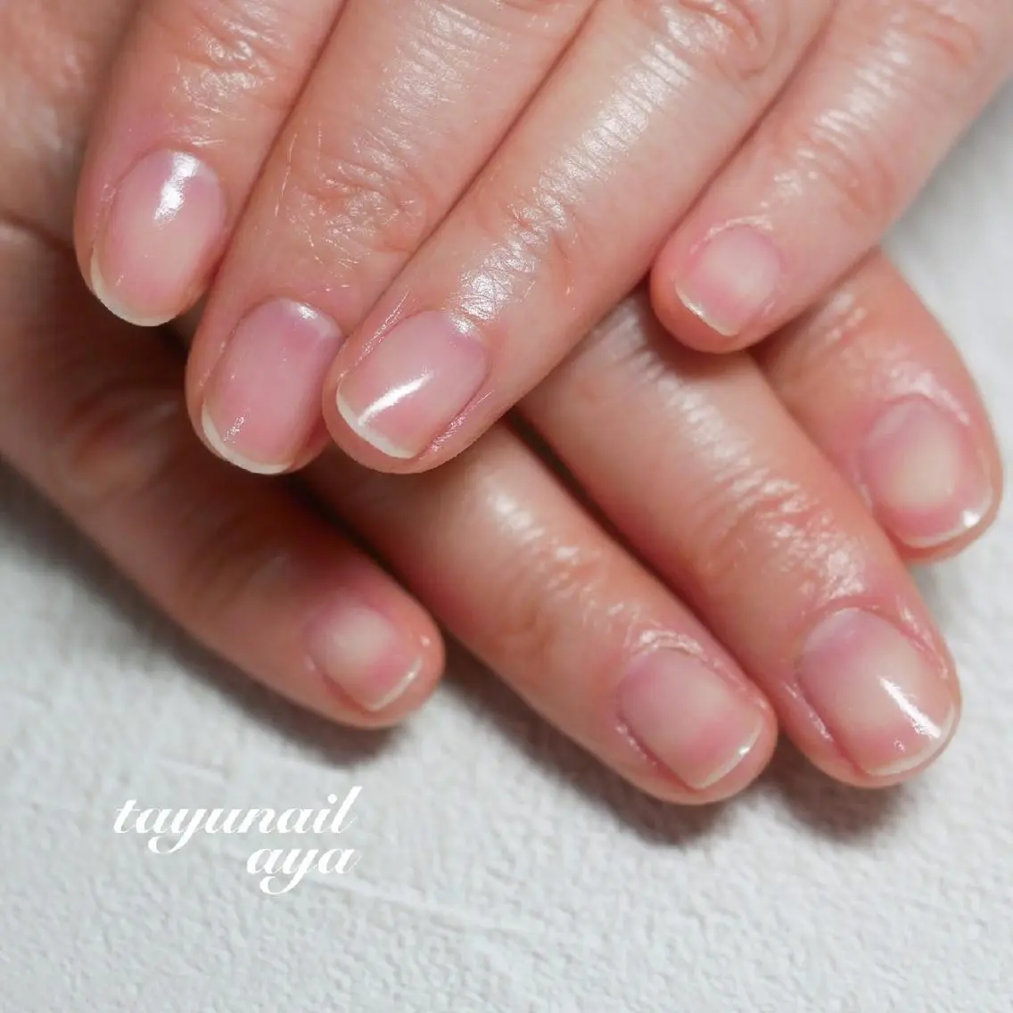 ネイル ブルー ジェルネイル パラジェル 冬ネイル ネイルサロン 【たゆnail】のネイルデザイン