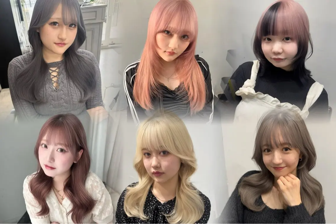 ロング カット ヘアカラー トリートメント 🩶ブリーチ/ レイヤー🩶フミカのヘアスタイル