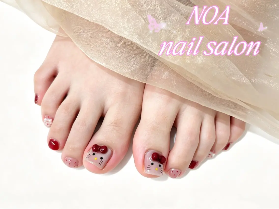 ネイル フットネイル Noa Nail みつきのネイルデザイン