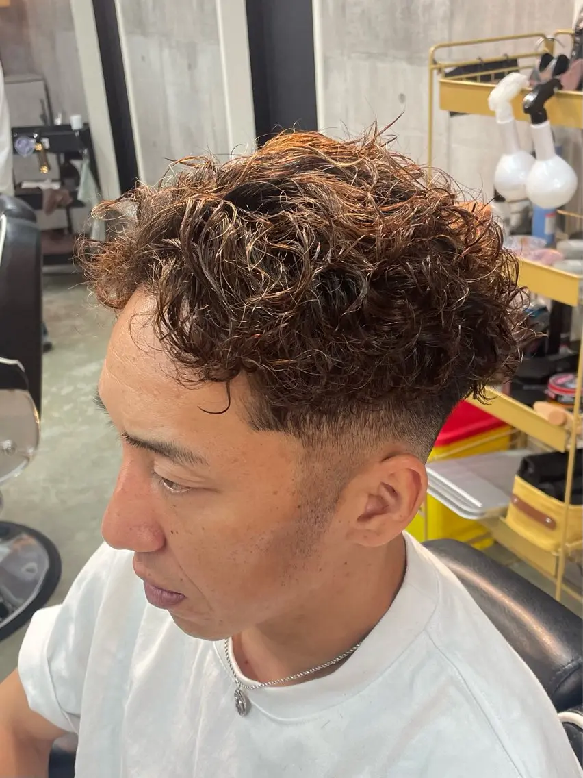 ショート メンズ特化/パーマ /swag/ルカのヘアスタイル