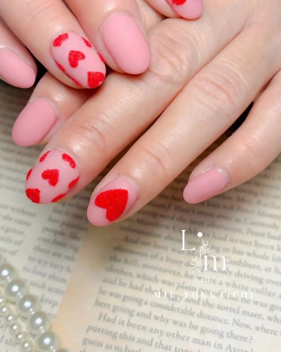 ネイル 冬ネイル Li.m nail リム ネイルのネイルデザイン
