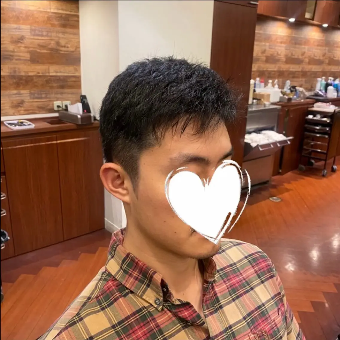 ショート 錦糸町メンズ カット🐰満仲陽菜のヘアスタイル
