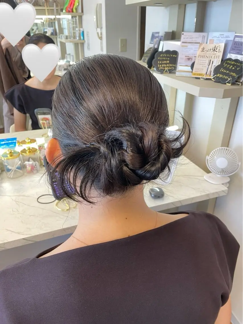 ミディアム 六本木駅近🍒 ヘアメイクMAYUのヘアスタイル