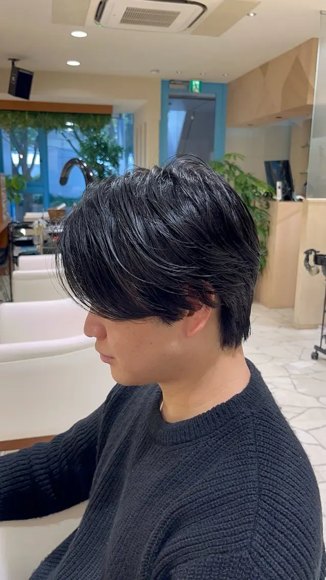 ショート メンズ 山口 陸のヘアスタイル